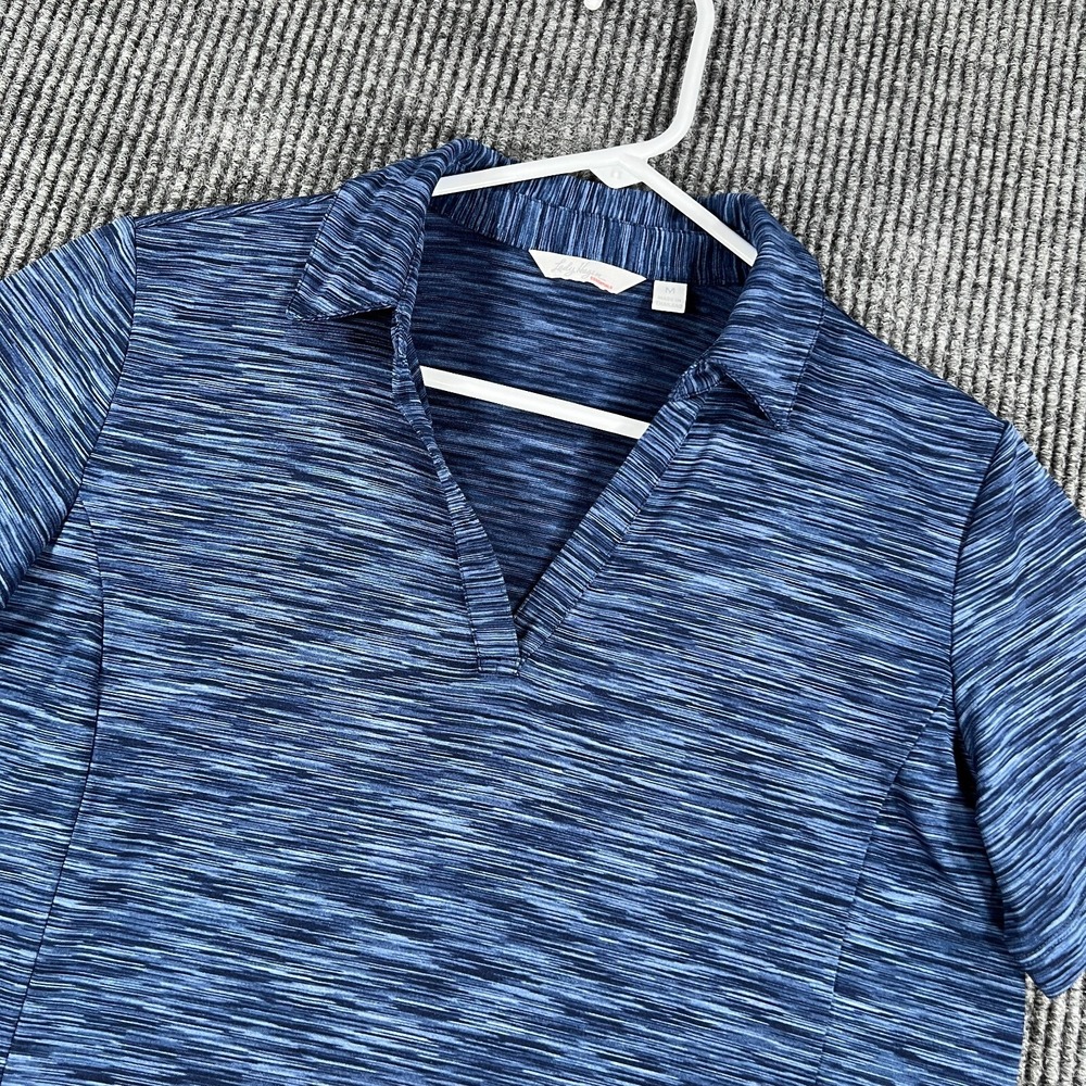 Lady Hagen Polo Shirt Womens Medium Blue Short Sleeve Golf Outdoor‎ Casual Light